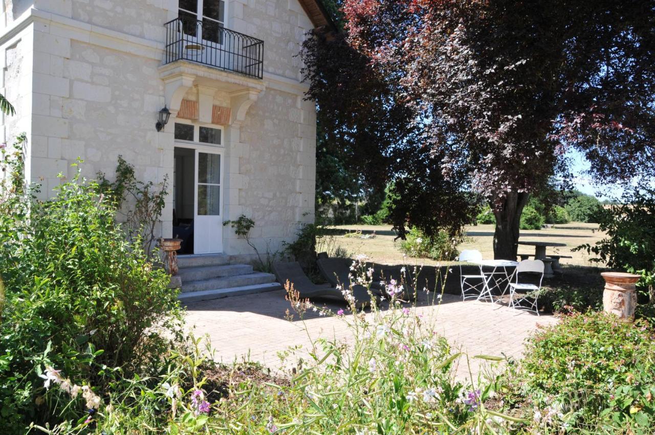 La Terrasse De L'Orangerie Du Chateau - Art Nouveau - Gite 2 Personnes Brain-sur-Allonnes Exterior foto